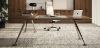 Picture of Executive Desk with Return and Desk Pad