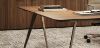Picture of Executive Desk with Return and Desk Pad