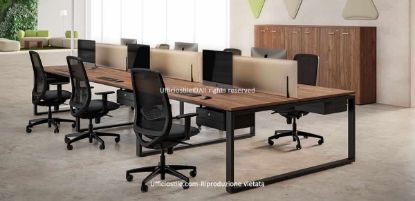 Immagine di Bench 06 posti con struttura ad anello