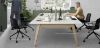 Picture of 4-Seat Bench Desk with Front Screens