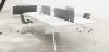 Immagine di Bench 04 posti con frontal panel in tessuto