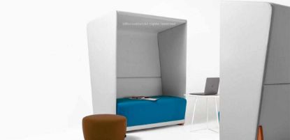 Picture of Privacy module small sofa