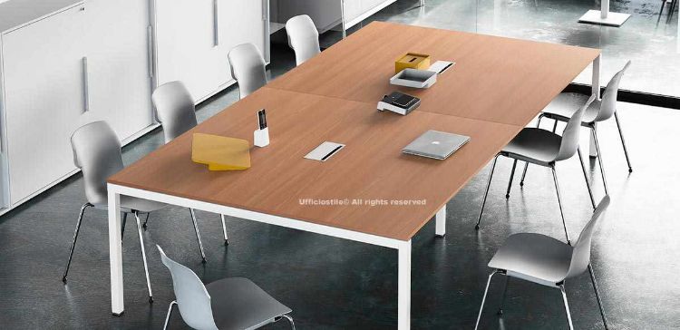 Tavolo riunioni composto 330 cm
