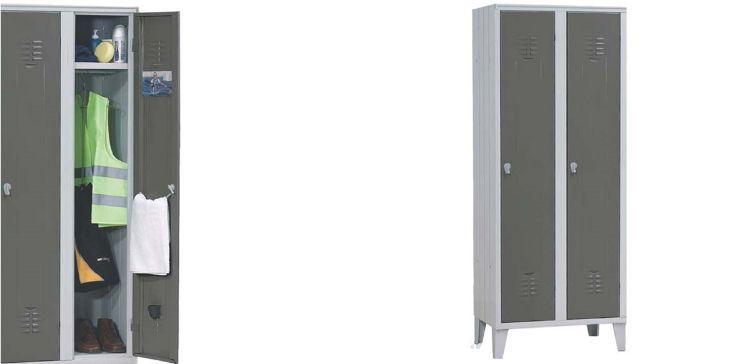 Immagine di Armadio spogliatoio 2 posti con areazione.