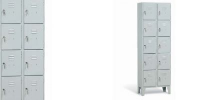 Immagine di Casellario metallico portaoggetti 10 scomparti.