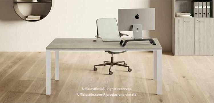 Immagine di Scrivania cm.160 con struttura a ponte