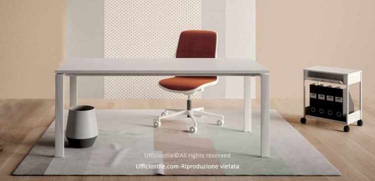 Immagine di Scrivania ufficio a ponte cm.140