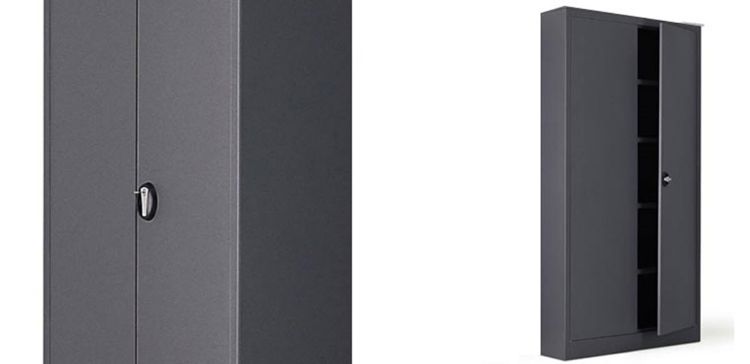 Immagine di Armadio ufficio metallo cm. 100 x 45 x 200 (h)
