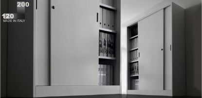 Picture of Metal cabinet, 120 x 45 x 200 H cm.