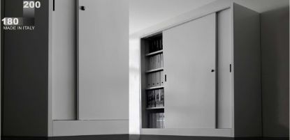 Picture of Metal wardrobe cm. 180 x 60 x 200 (H)