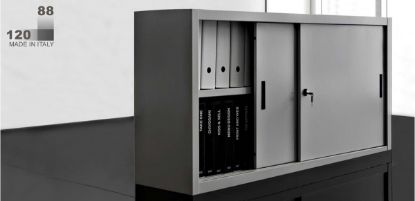 Picture of Metal cabinet cm. 120 x 45 x 88(H)