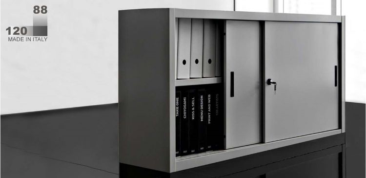 Picture of Metal cabinet cm. 120 x 45 x 88(H)
