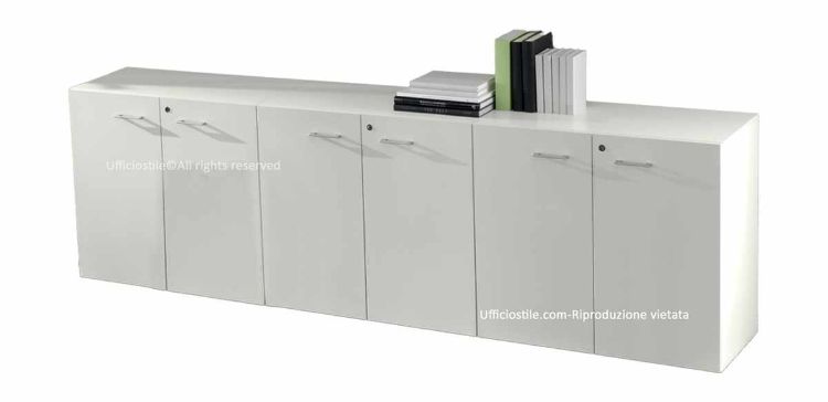 Immagine di Libreria bassa ufficio 06 ante  cm.270x45