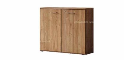 Picture of Office Bookcase with 2 Hinged Doors – 90x45 cm