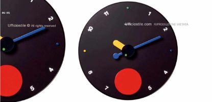 Immagine di Orologio a pendolo con disco rosso