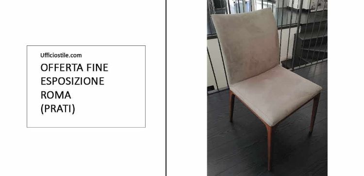 Immagine di Coppia sedie imbottite struttura legno