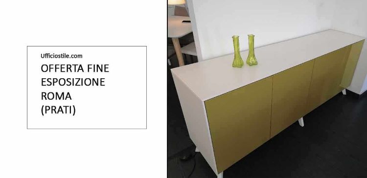 Picture of Madia design con ante laccate lucide h.79 cm