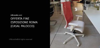Immagine di Poltrona ergonomica schienale in rete FINE EXPO