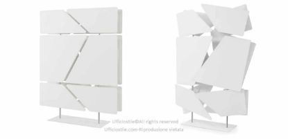 Immagine di Divisorio con 12 Pannelli Flat Contrapposti