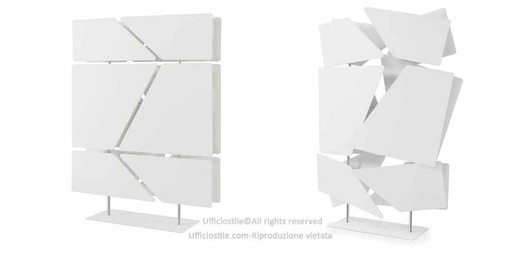 Immagine di Divisorio con 12 Pannelli Flat Contrapposti