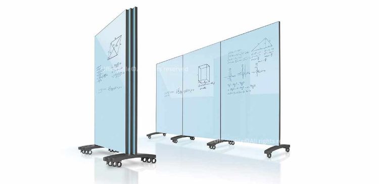 Picture of Mobile Magnetic Glass Board