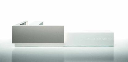 Picture of Angular reception counter with led