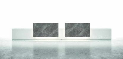 Picture of Reception counter with glass ceramic shelves