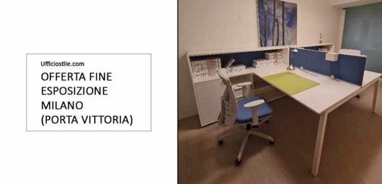 Immagine di Bench 02 posti con mobili portanti Fine Expo
