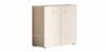 Immagine di Libreria ufficio 02 ante battenti cm.90x45 Rovere
