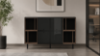 Immagine di Madia ufficio con ante battenti e vani a giorno