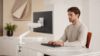 Picture of Rising™ Single Top Mount Monitor Arm