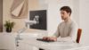Picture of Rising™ Single Top Mount Monitor Arm