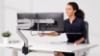 Immagine di Eppa™ Crossbar Braccio Monitor Doppio