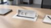 Picture of Desk In Recessed Power Unit