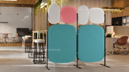 Picture of Pannelli orientabili su struttura freestanding