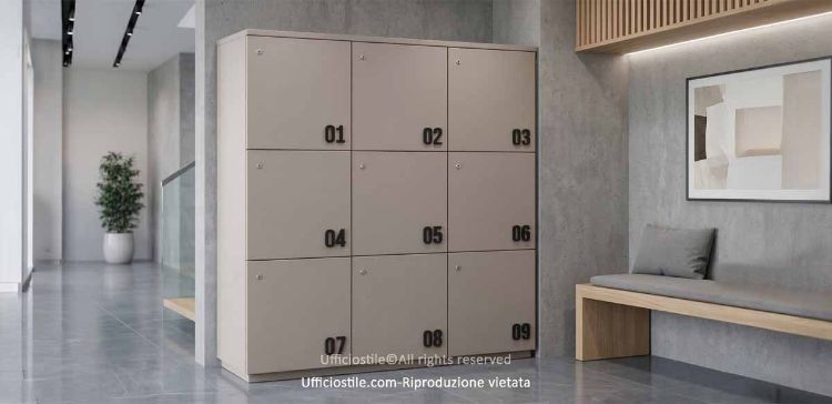 Immagine di Armadietti lockers 9 ante