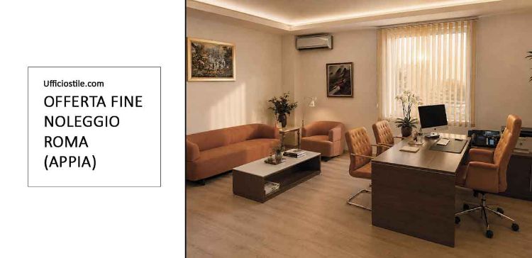 Immagine di Ufficio direzionale completo con area lounge e sedute coordinate