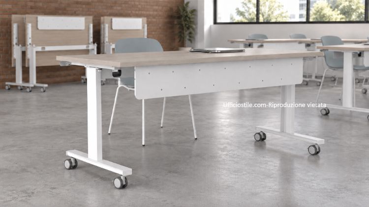 Picture of Desk with "T" structure, 160 cm