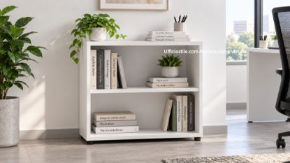 Immagine di Libreria ufficio a giorno cm, 90x45x85h.