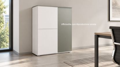 Immagine di Madia con anta in vetro