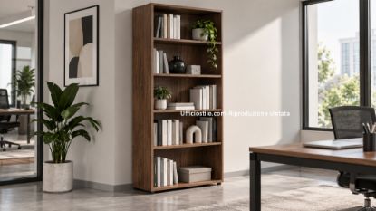 Immagine di Libreria alta a giorno