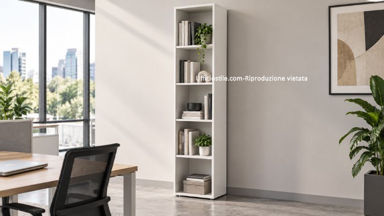 Immagine di Contenitore ufficio alto a giorno H. 213 Bianco