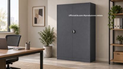 Immagine di Armadio ufficio metallo cm. 120 x 45 x 200 (h)