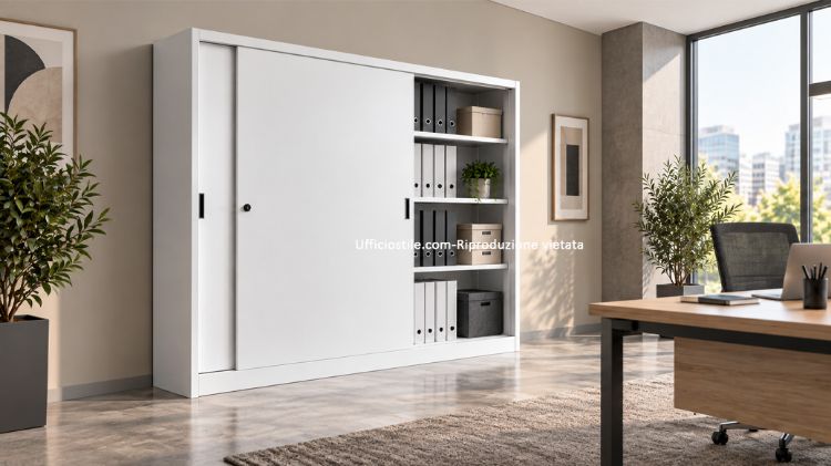Immagine di Armadio metallo cm. 180 x 45 x 200(H)