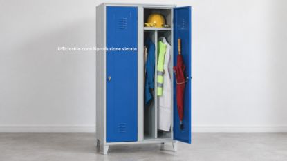 Immagine di Armadio spogliatoio 2 posti palestre e aziende