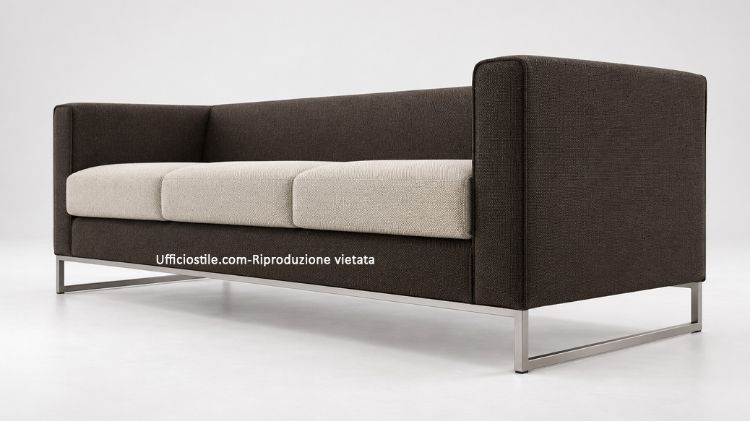Immagine di Divano bicolore 03 posti
