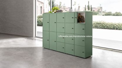 Immagine di Lockers modulare con vani individuali