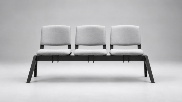 Immagine di Panca imbottita per sala attesa Clio Cover Bench 03 P