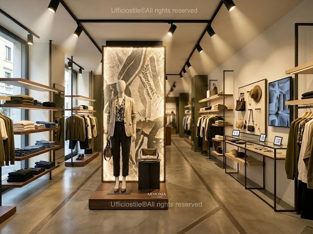 Illuminazione e visual merchandising per retail