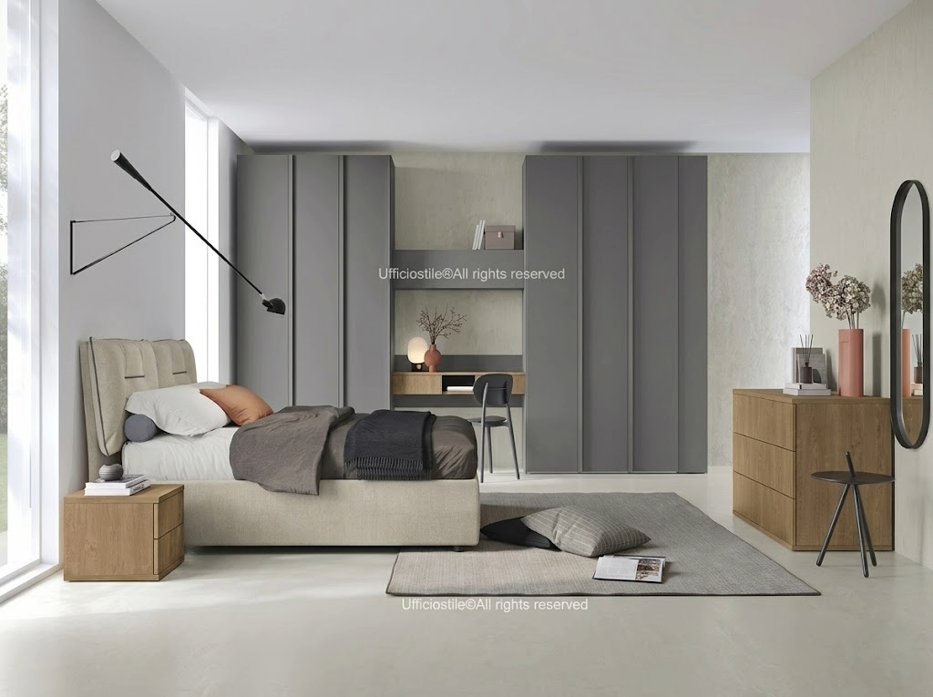 Armadi e guardaroba con finiture contract e LED